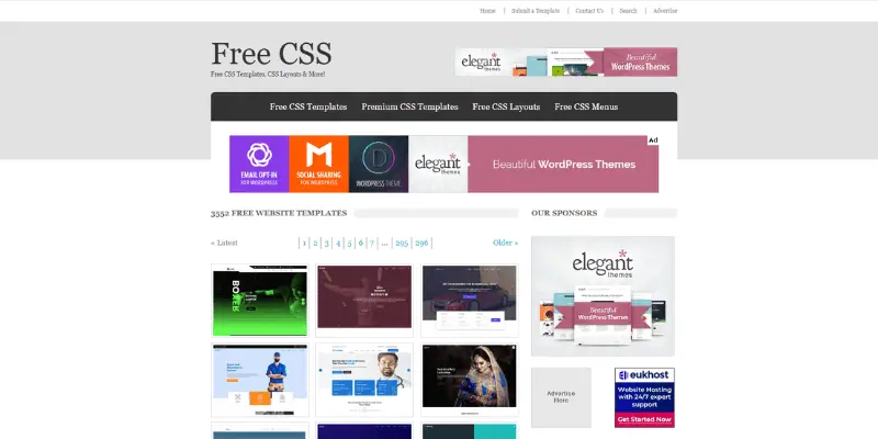 free css templates